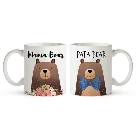 Fatbaby Mama Bear coffee mug in 11oz, ideal for cozy mornings.