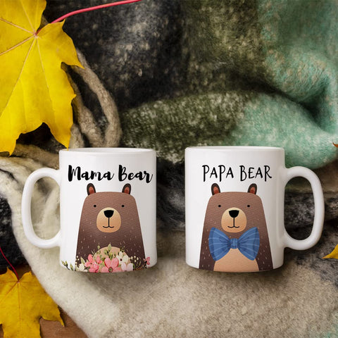 Fatbaby two-mug set (11oz each) ready as a thoughtful present.
