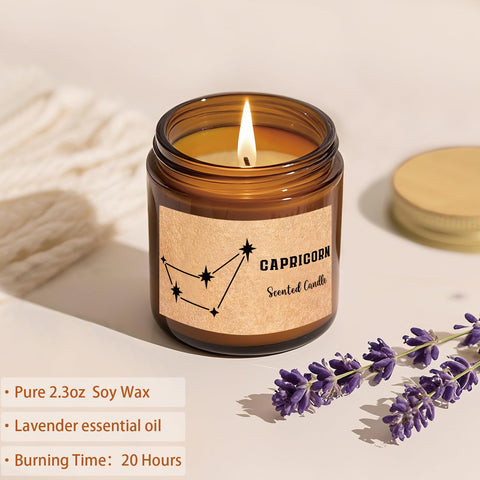FatWongcoi lavender scented candle for calming ambiance