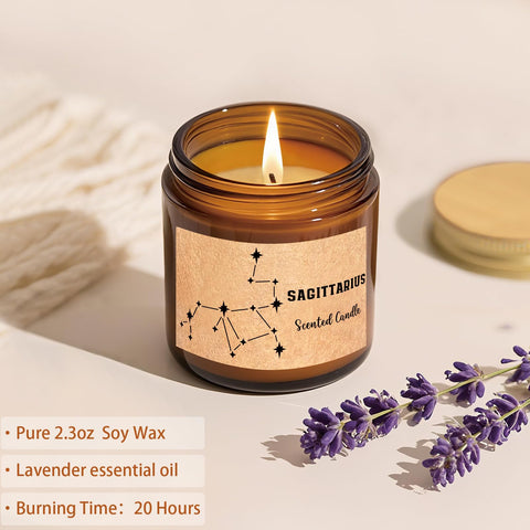 FatWongcoi scented lavender candle creates a calming ambience.