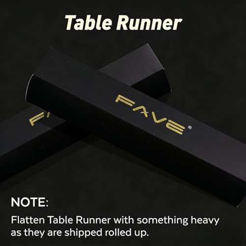 FAVE roll-flat storage-friendly runner stays flat when stored.