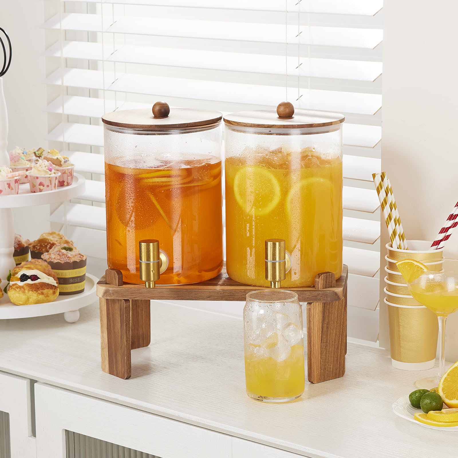 FavorFlavor kit includes spigots and bracket for a secure, stylish setup.