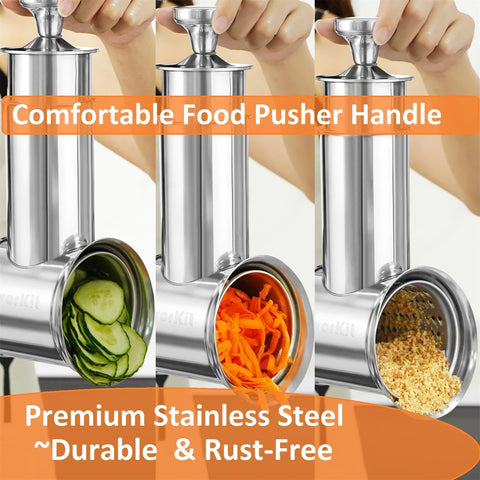 FavorKit 60mm feed tube lets you load whole potatoes and carrots with less prep