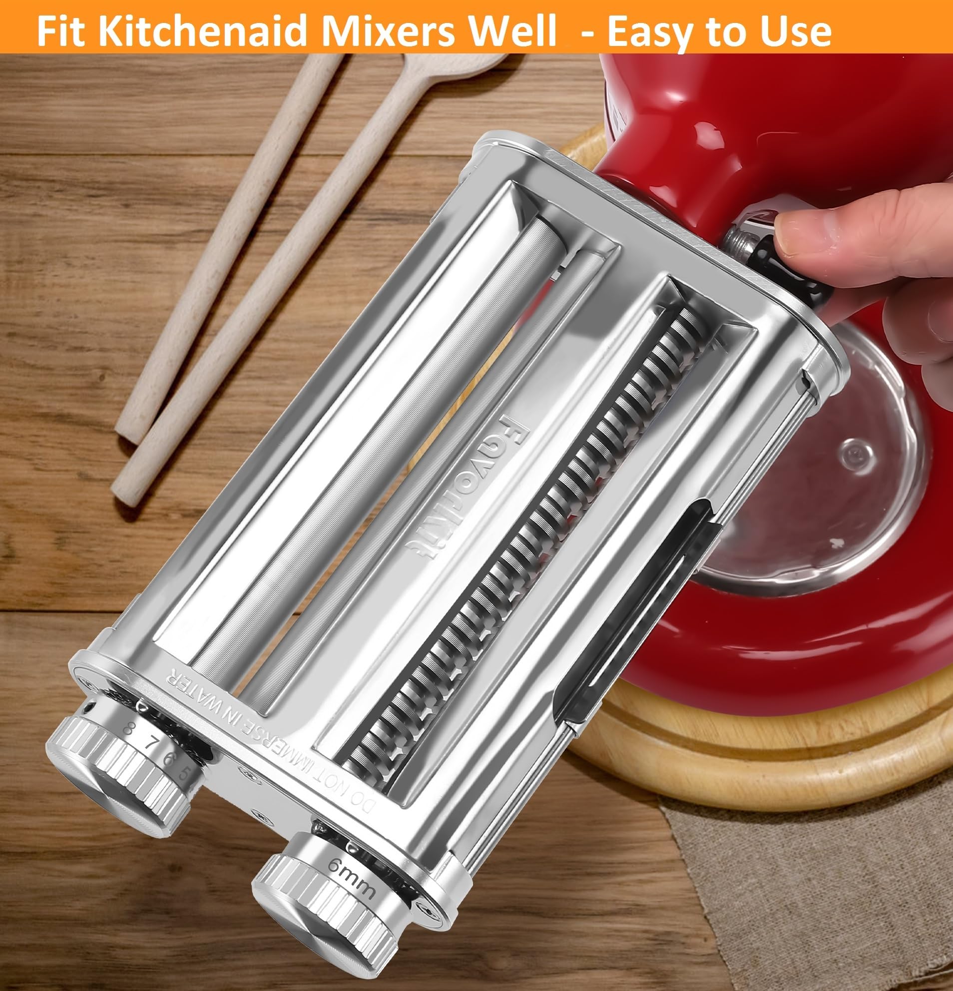 FavorKit easy attachment installation for KitchenAid mixers