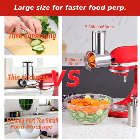 FavorKit 60 mm feeding tube for big vegetables and potatoes