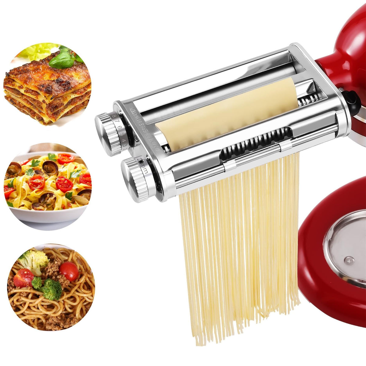 FavorKit pasta maker attachment for KitchenAid enables easy at-home pasta making