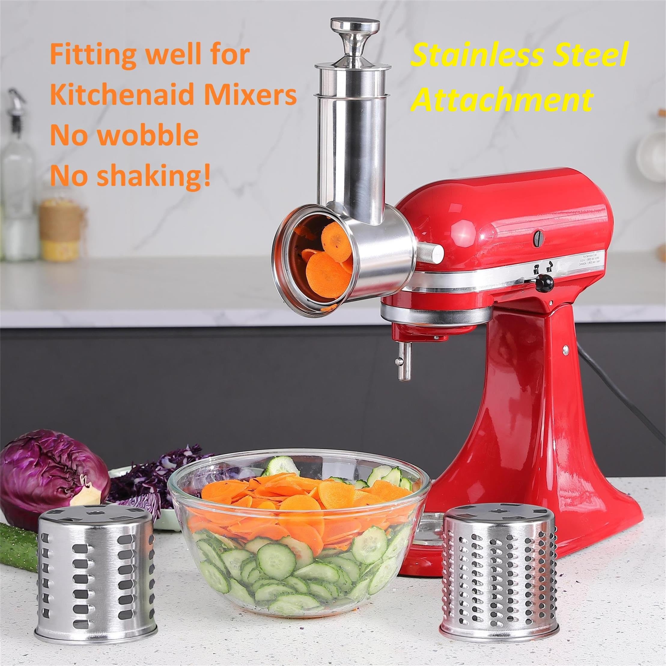 FavorKit precision blades deliver clean cuts for salads, slaws, and toppings