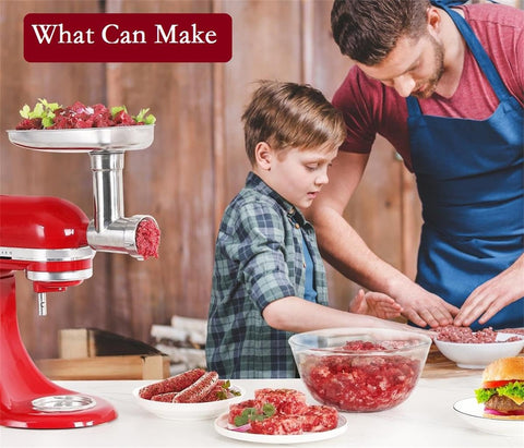 Close-up of FavorKit grinder components showing the durable stainless steel finish.