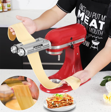 FavorKit stand mixer hub attachment demonstrates easy attachment and reliable operation.