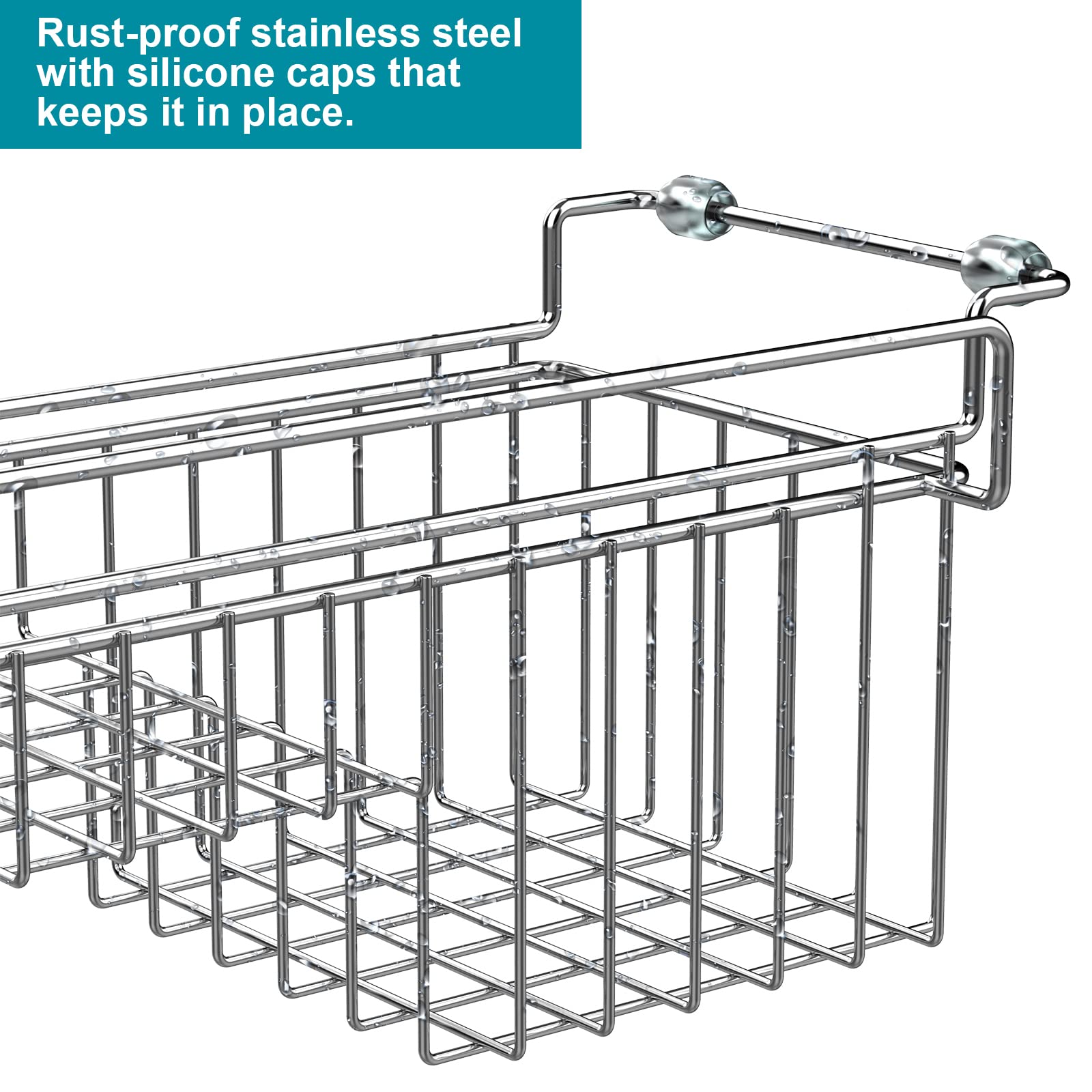 FavoThings rinsing space doubles as a fruit and vegetable washing basket.