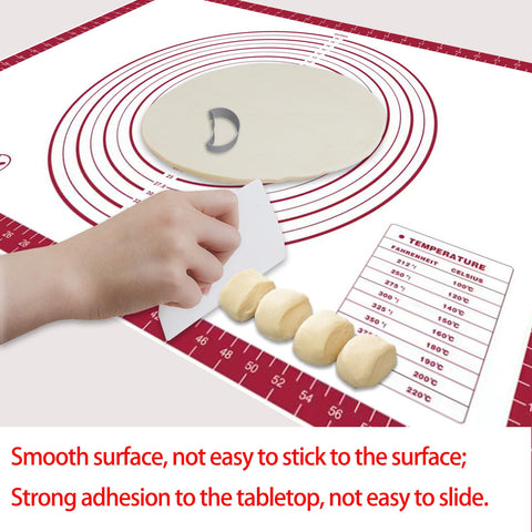 FAVXD dough mat rolled up for compact storage between bakes