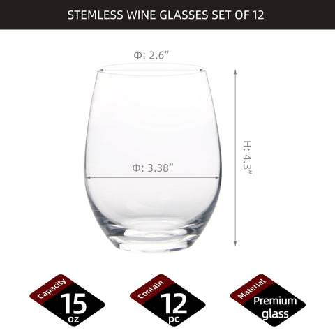 FAWLES clear crystal stemless glasses showcasing sparkling clarity and modern lines.