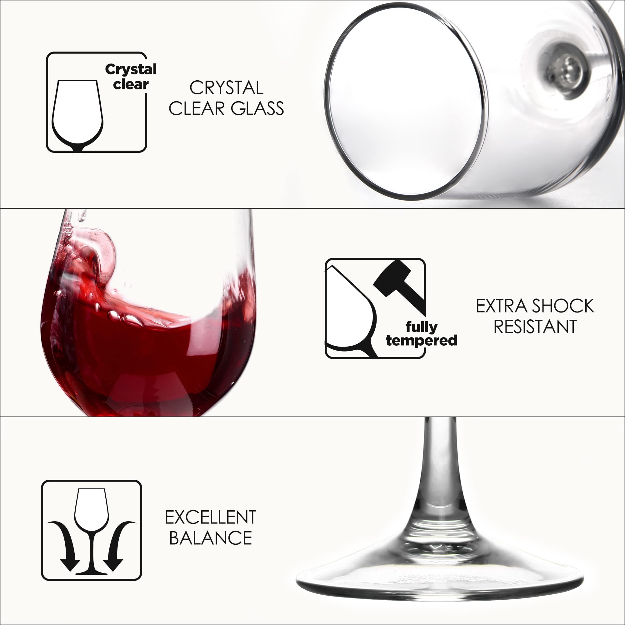 FAWLES wine glasses pour red wine—elegant presentation with aroma enhancement.