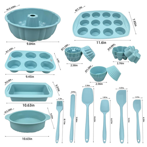FCAIBEAR baking sheet in mint green for quick cleanup and even heat