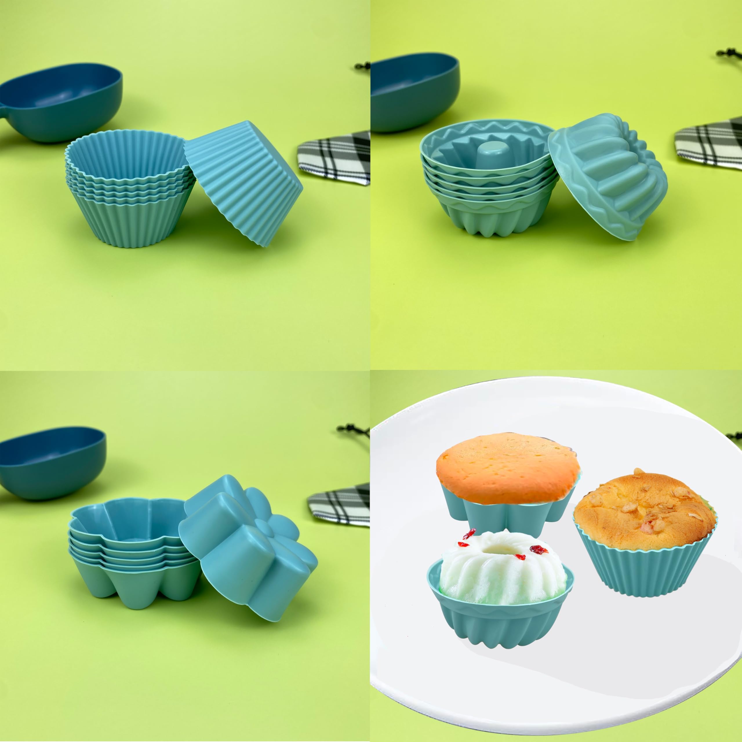 FCAIBEAR heat-resistant spatulas withstand high heat for safe mixing