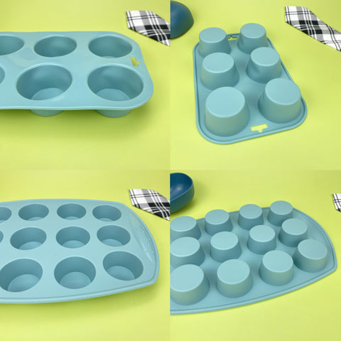FCAIBEAR oven-safe silicone bakeware supports baking, freezing, and microwaving