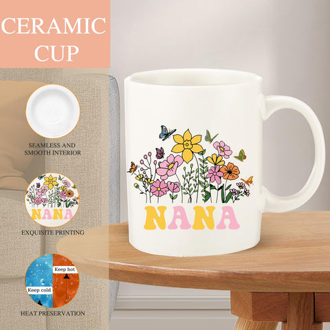 fcaylo Nana keychain compact keeps grandma's days brighter