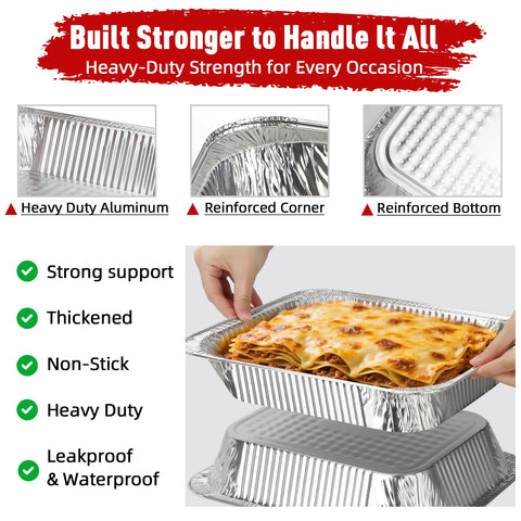 Fcotsm pans work in freezers, ovens, grills, and steam tables for versatile cooking.