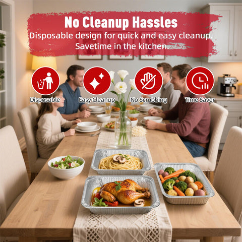 Fcotsm serving pans are ideal for parties and catering events.