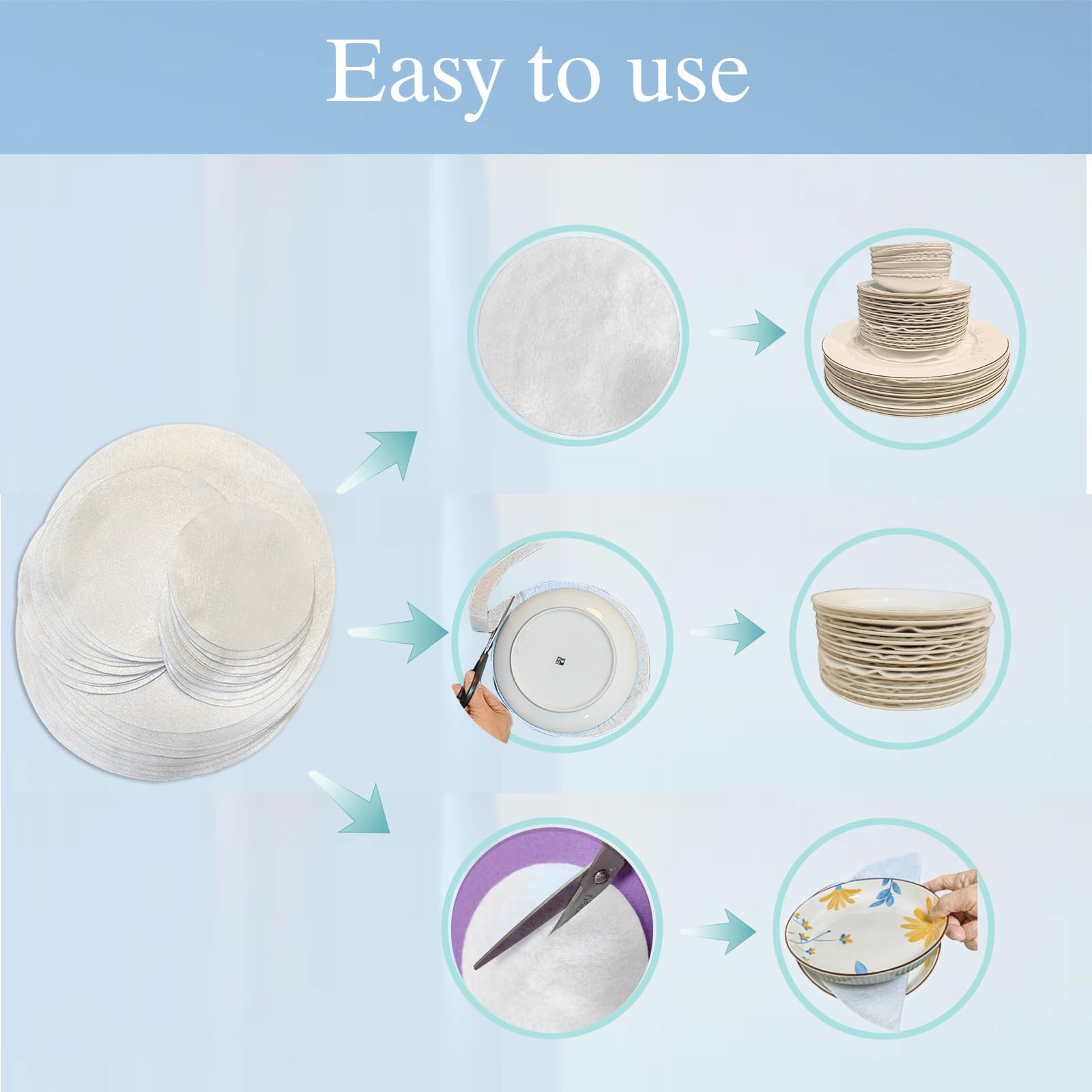 FCSTYODO washable and reusable felt dividers for moves
