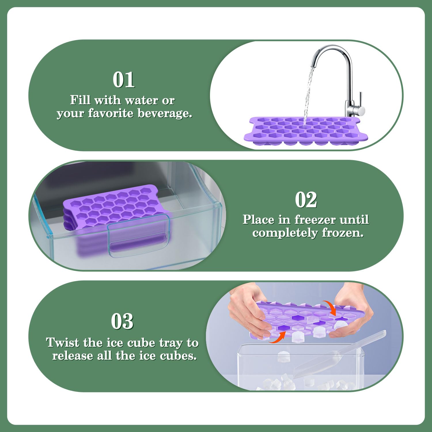 FDDAI included ice scoop aids easy portioning