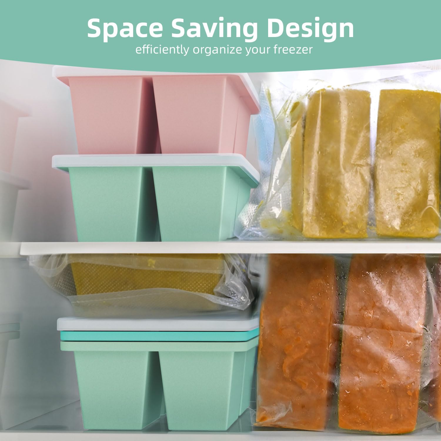 FDDAI four-compartment tray ideal for meal prep and leftovers