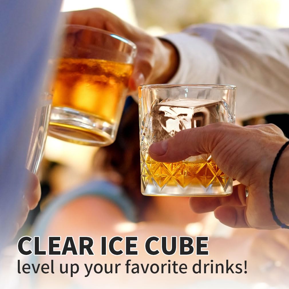 FDDBI directional freezing foam box ensures clear crystals for premium cocktails.