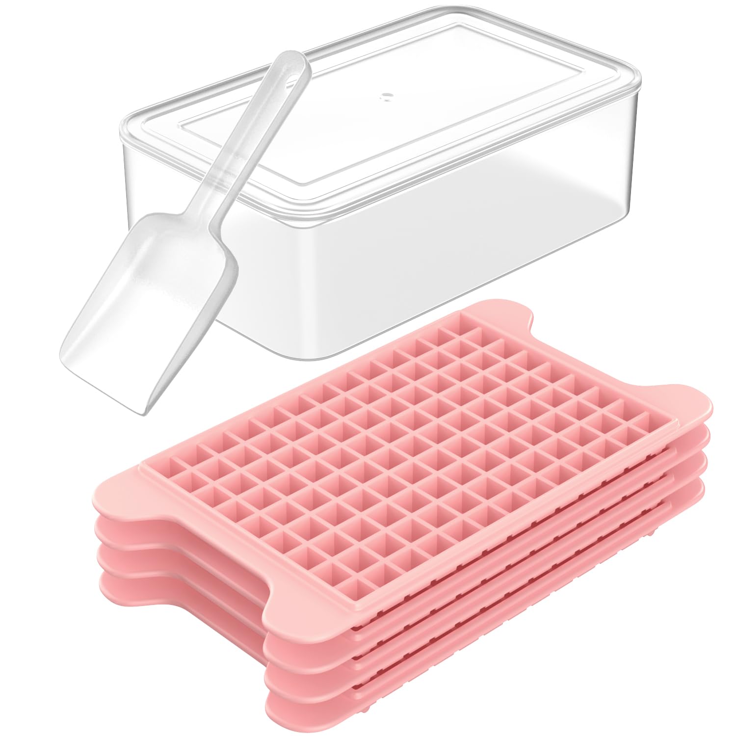 FDDBI mini ice tray with easy release for fast ice batches in the freezer