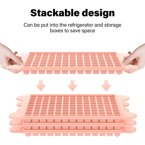 FDDBI nugget ice tray makes 117 small cubes for bottles and drinks