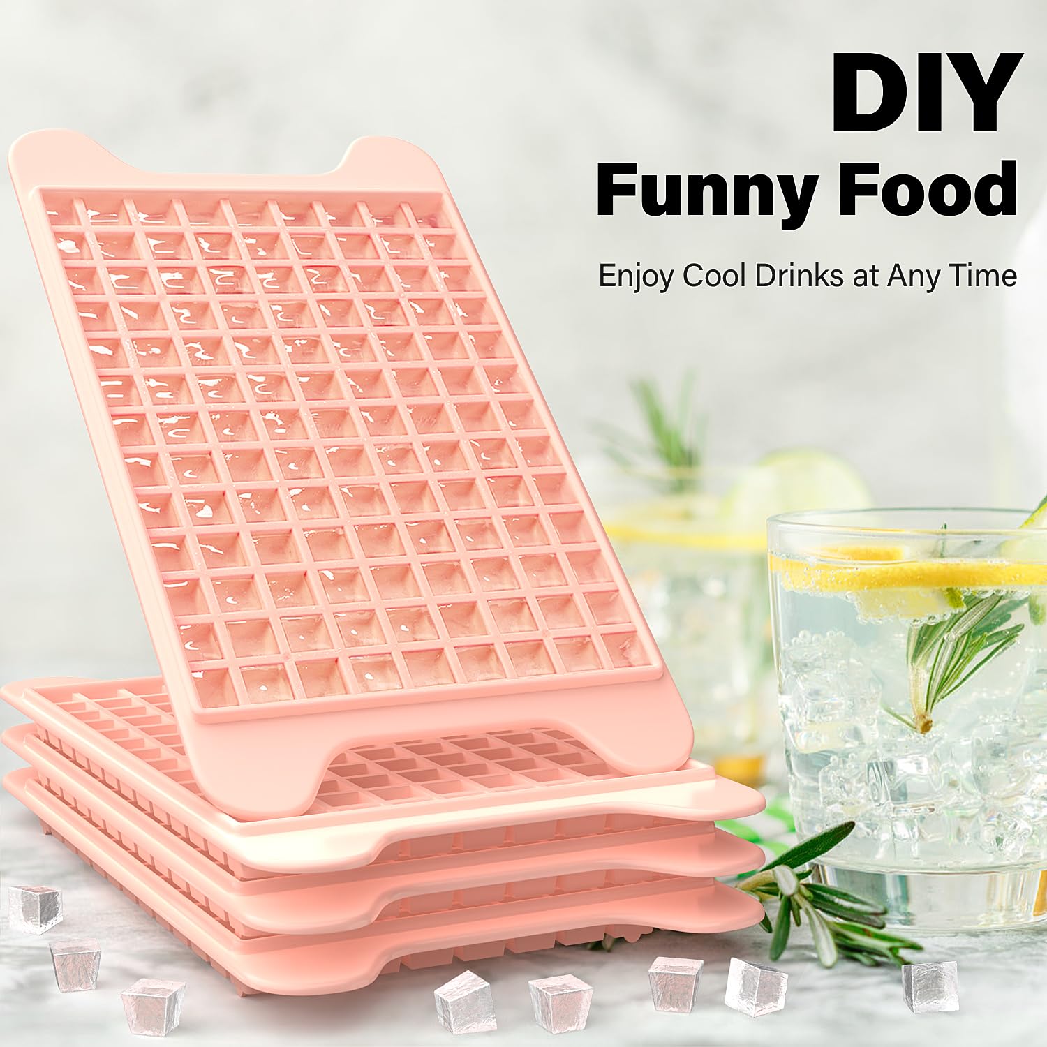 FDDBI versatile ice tray freezes juice or coffee beverages