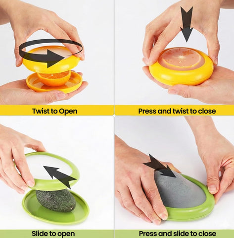 FDPOD-02 brown fridge fruit container shields vegetables from spoilage.
