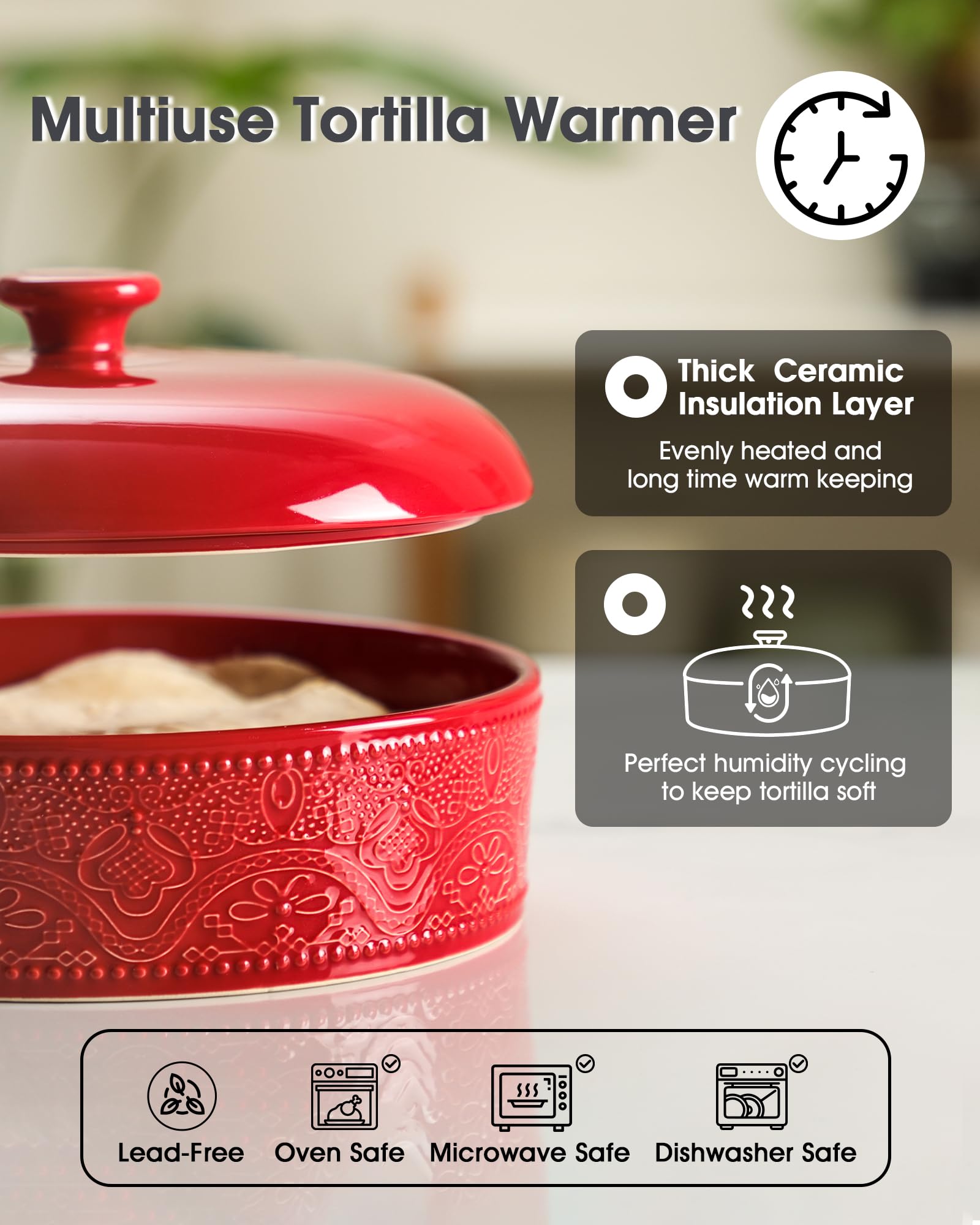 FE Fun Elements dishwasher-safe ceramic ensures easy cleanup