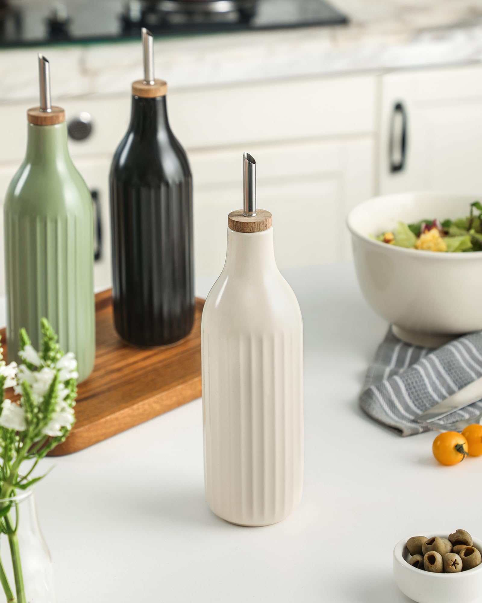 FE FUN ELEMENTS gift-ready olive oil dispenser for home gifting