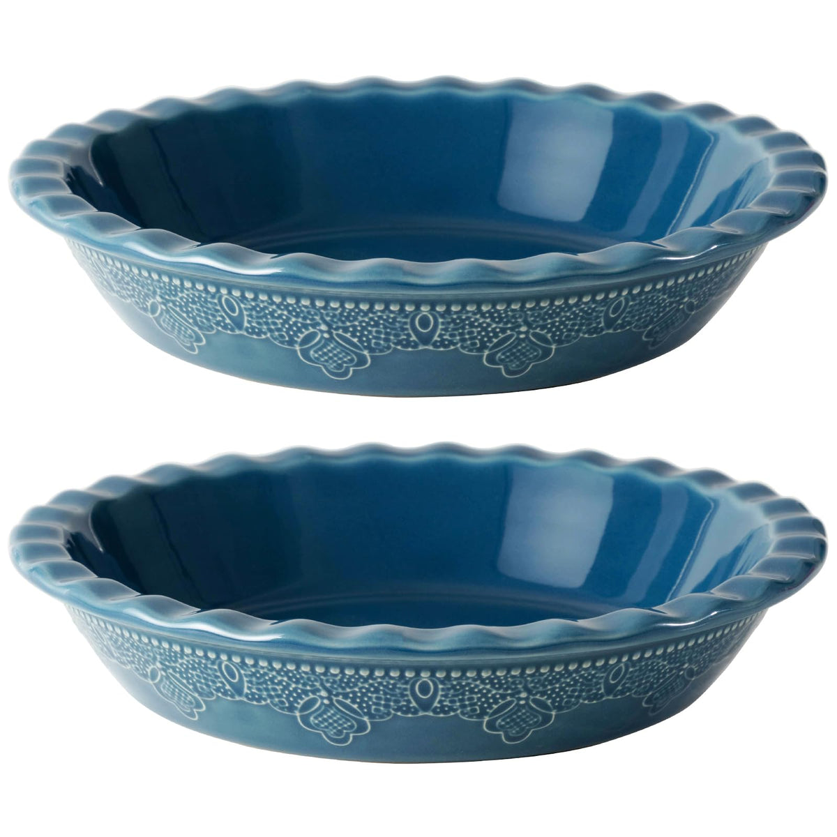 FE Fun Elements 9inch pie pan delivers even heat for a perfectly baked crust