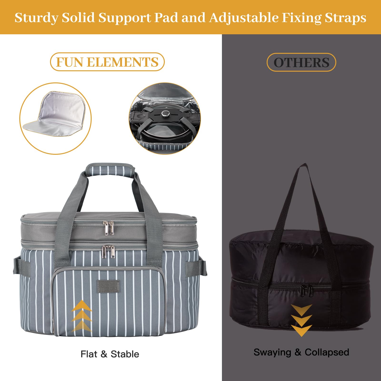 FE Fun Elements dual handles provide quick lifting and easy transport