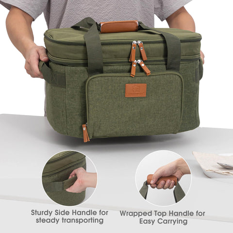 FE Fun Elements flip-cover and adjustable straps prevent spills in transit