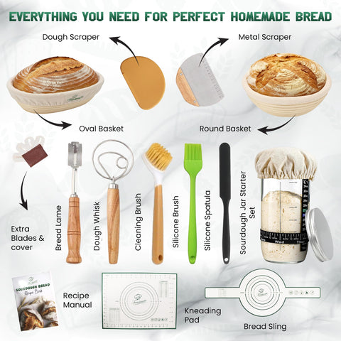 Feastmate handle dish brush for easy post-bake cleanup