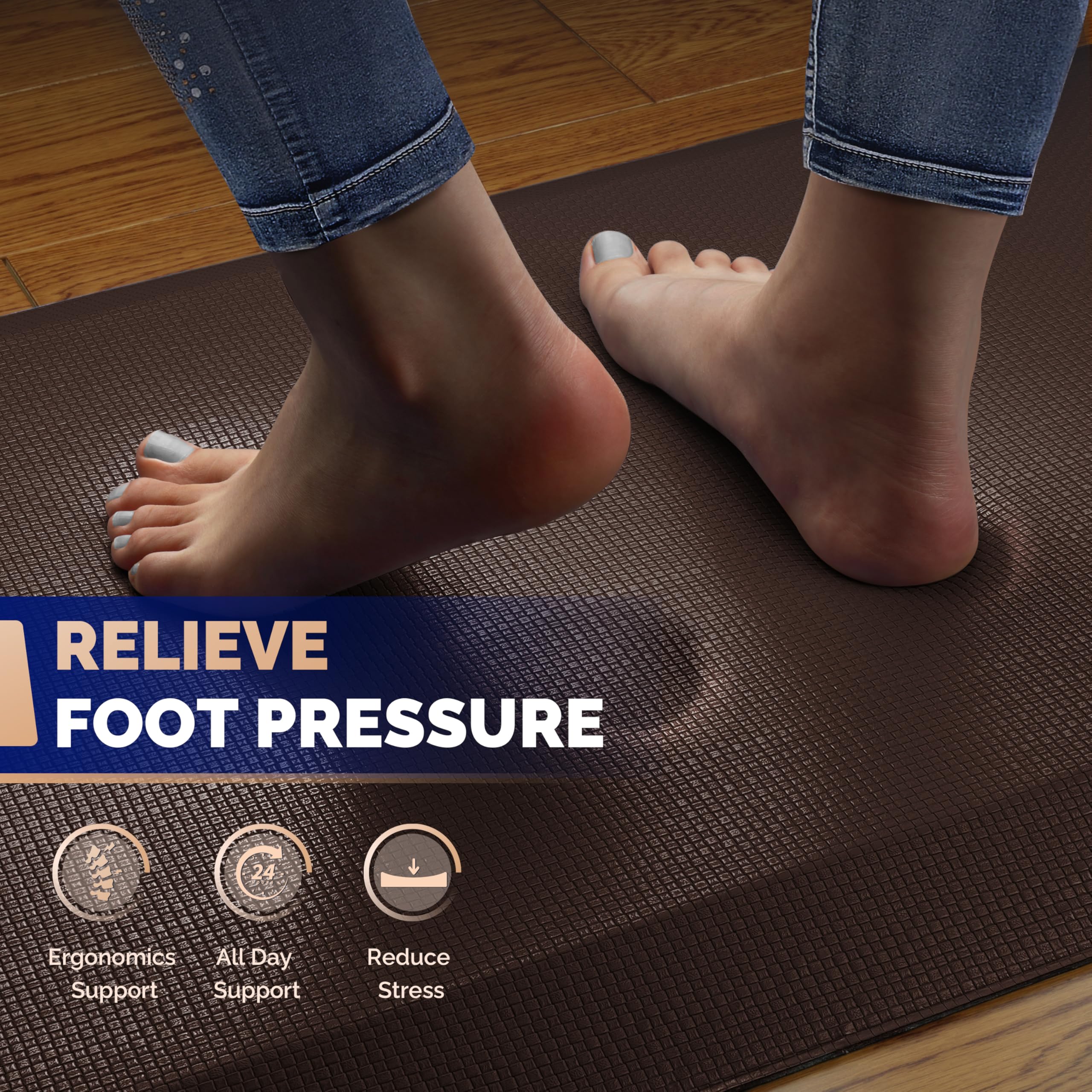 FEATOL memory foam close-up demonstrates high-density support