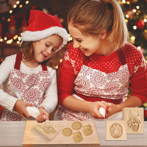 FEBSNOW Christmas baking tool set inspires creative holiday treats.