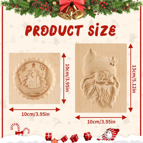 FEBSNOW Moon Tree cookie mold creates whimsical cookies for holidays.