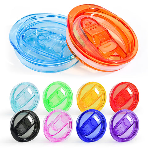 FECBK 20 oz tumbler lid set shows color variety for easy matching