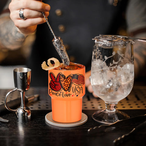 FECBK wedding bar set durable mini tumblers for celebrations.