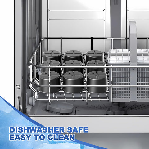 Fedowal top-rack dishwasher-safe molds simplify cleaning after fun dessert sessions