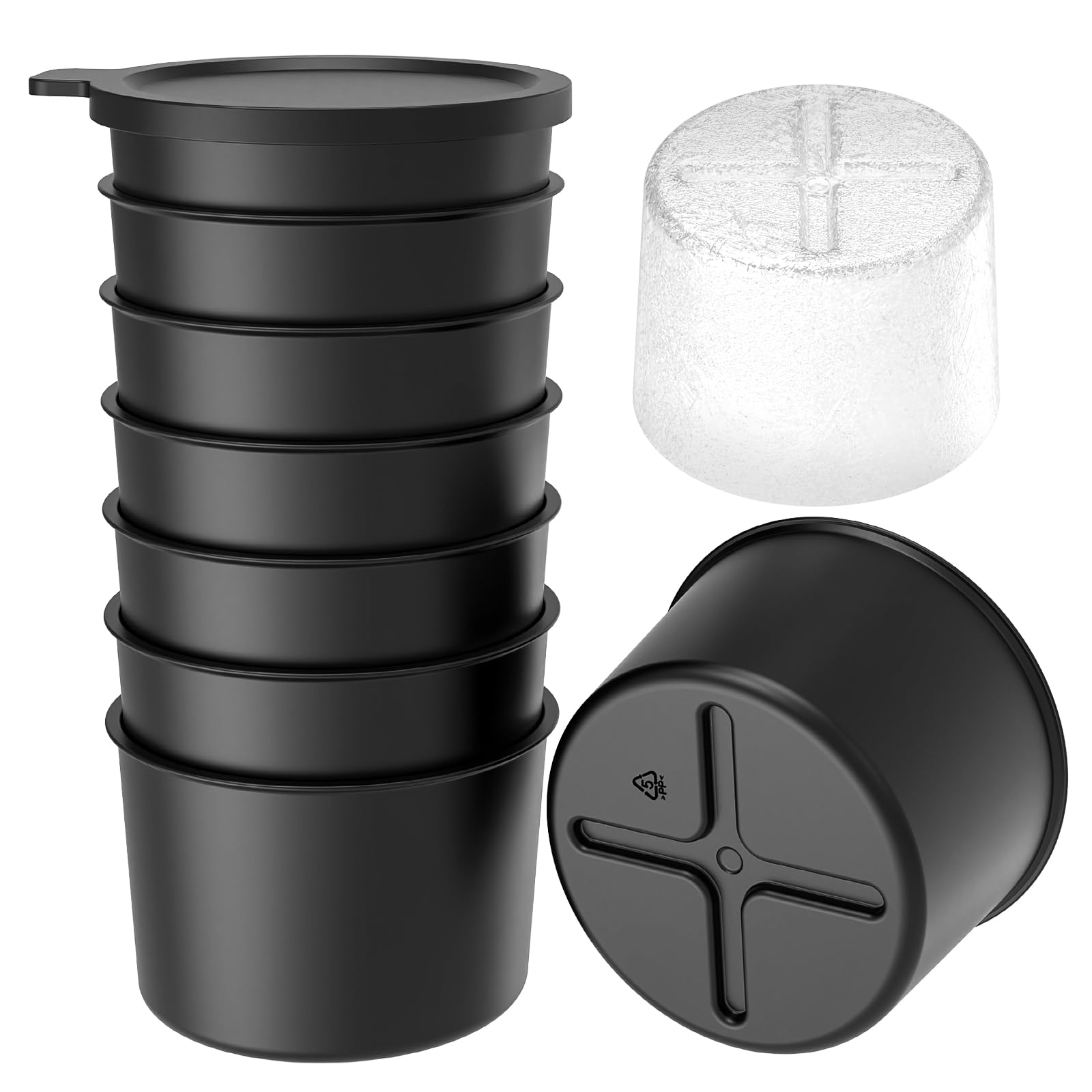 Fedowal ice mold assembly with lid for KitchenAid enhances quick, reusable frozen treats