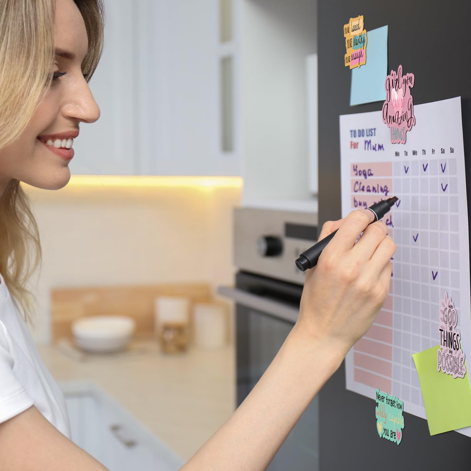 Feekoon gift-ready inspirational magnets for classmates, teachers, and friends.