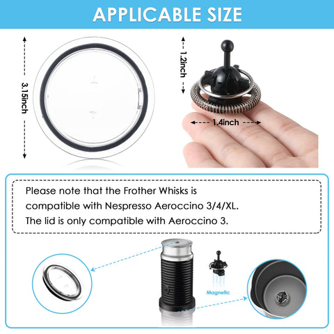 Feekoon whisk assembly close-up shows sturdy stainless-steel core.
