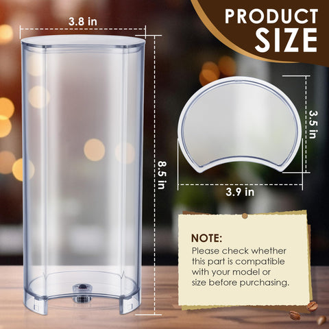 Feekoon water tank lid cover for Krups XN910 series, protects water from dust