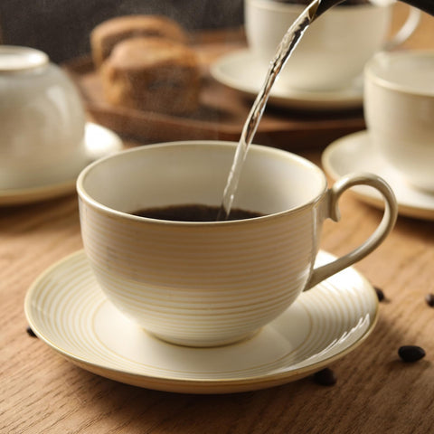 Feenmai cups fit into most espresso machines for cafe-style home use