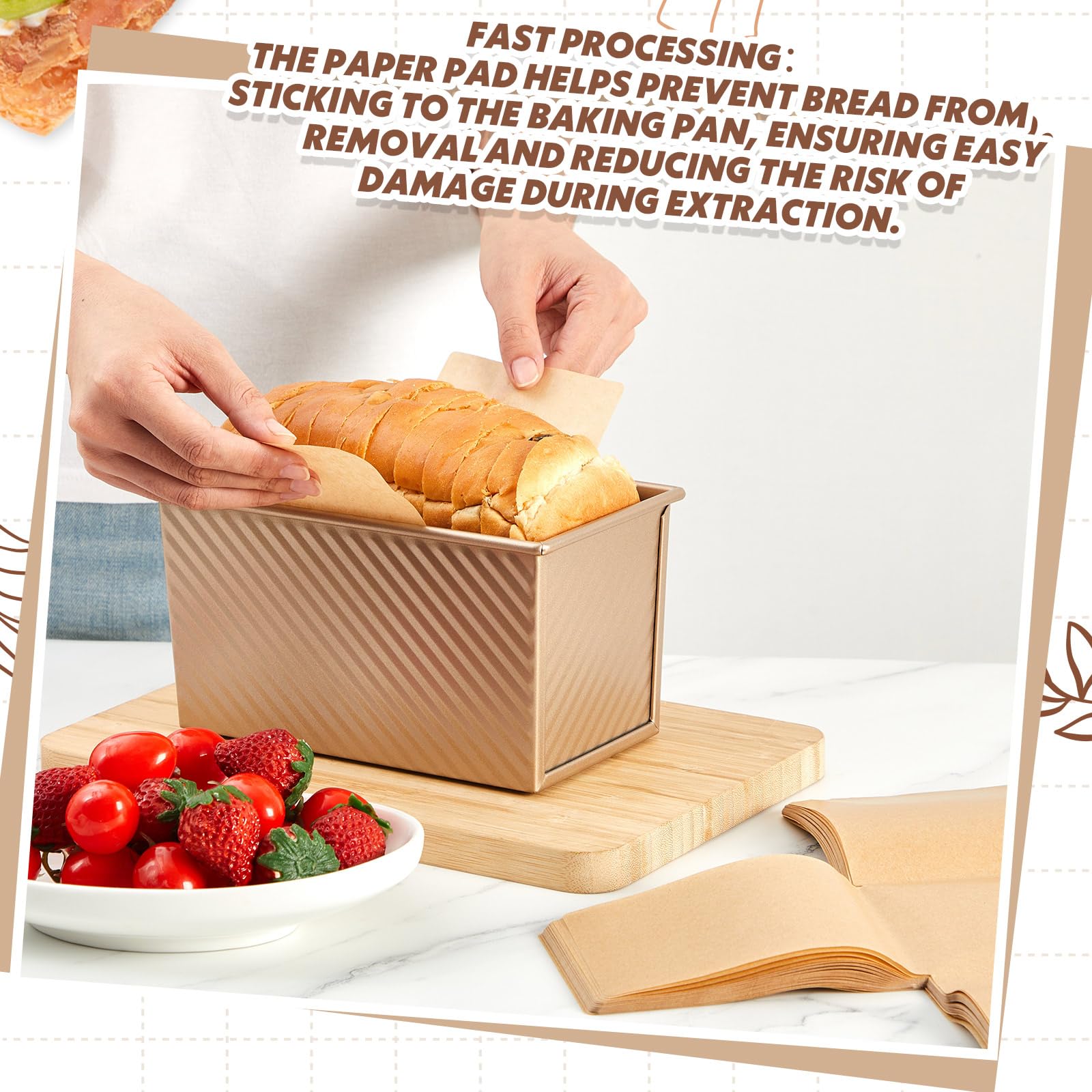 Feifeiya disposable baking paper saves time on post-bake cleanup