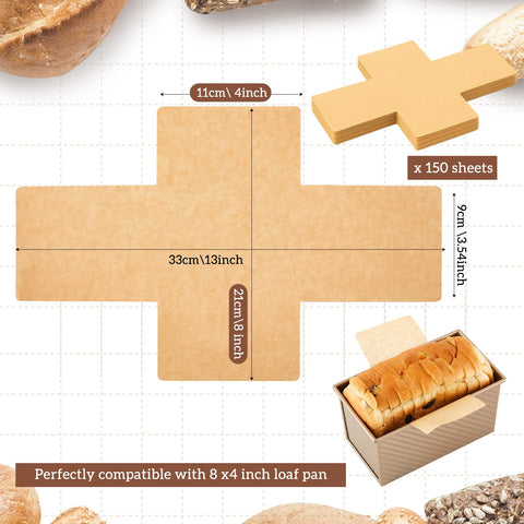 Feifeiya non-stick baking paper with 150-count pack prevents sticking